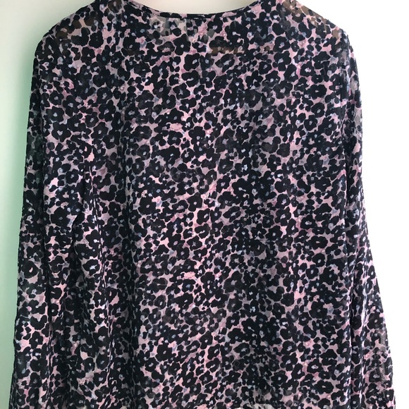 Long-Sleeve Blouse sz Small - Picture 2 of 8